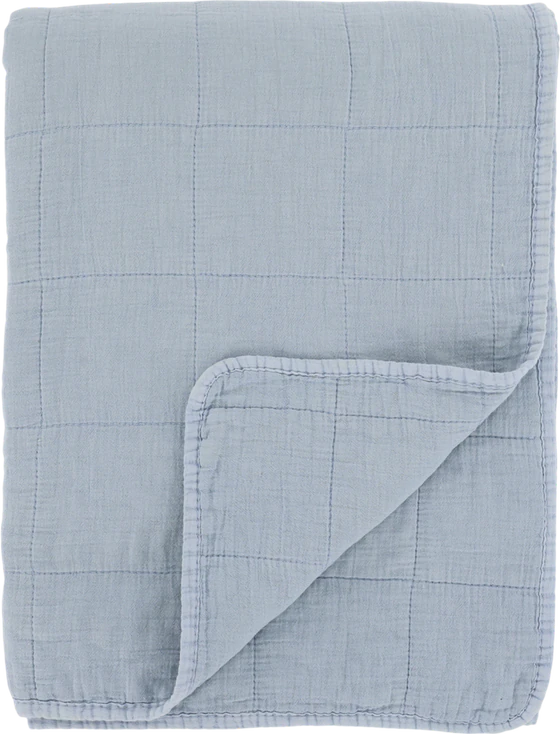 Tagesdecke Chic Antique Aix Vintage Quilt Sky Blue Baumwolle