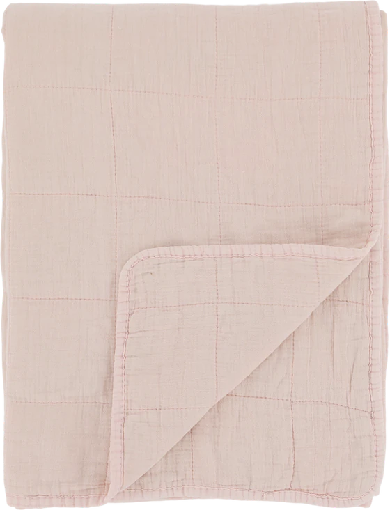 Tagesdecke Chic Antique Aix Quilt Korallenrosa Baumwolle