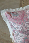 Kissenbezug Chic Antique Aix Paisley Fransen 50x50 cm