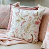 Kissenbezug Chic Antique Aix Wildblumen 50x50 Creme Baumwolle