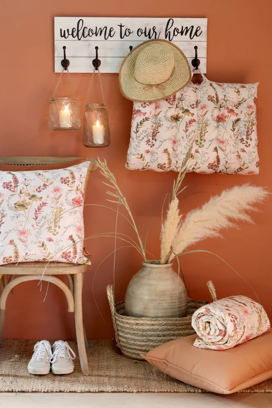 Tagesdecke Chic Antique Aix Quilt Wildblumen Baumwolle
