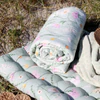 Tagesdecke Chic Antique Aix Quilt Blumen Baumwolle Grün