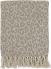 Wohndecke Chic Antique Aix Plaid Leopardmuster nachhaltig