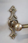 Wandgarderobe Chic Antique Kleiderhakenbrett Messing Vintage
