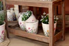 2-teiliges Beistelltisch-Set Chic Antique natur Kiefernholz