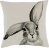Dekorativer Kissenbezug Chic Antique Hase 45x45 cm Natur