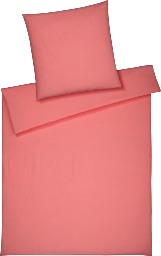 Bettwäsche-Garnitur Breezee-7038 Wassermelone – Elegante Mako-Satin