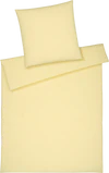 Bettwäsche-Garnitur Elegante Breezee-7038 Buttergelb Baumwolle