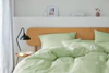Bettwäsche-Garnitur Elegante Breezee-7038-43 Pastellgrün Baumwolle