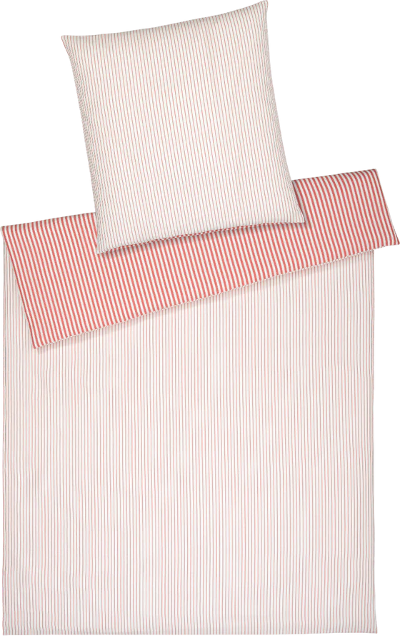Bettwäsche-Garnitur Bold-7130 Wassermelone – Elegante Mako-Satin