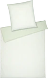 Bettwäsche-Garnitur Elegante Bold 7130 Pastellgrün Mako-Satin