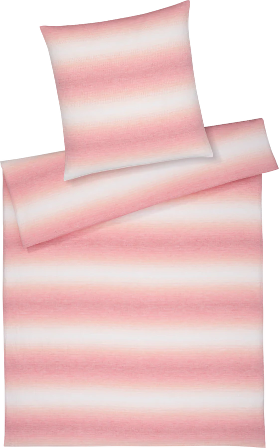 Bettwäsche-Garnitur Mako-Satin Layer-7131 Wassermelone Elegante