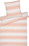 Bettwäsche-Garnitur Mako-Satin Layer-7131-8 Pfirsich Elegante