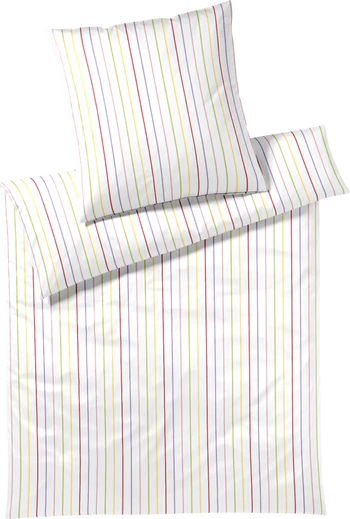 Bettwäsche-Set Elegante Little-24567-0 Weiß Baumwolle
