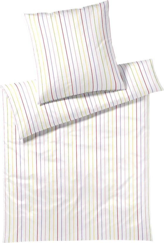 Bettwäsche-Set Elegante Little-24567-0 Weiß Baumwolle