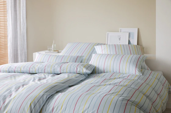 Bettwäsche-Set Elegante Little-24567-2 Blau Baumwolle