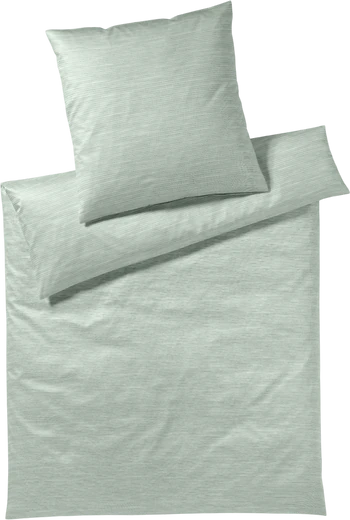 Bettwäsche-Garnitur Elegante Chamber-24575 Grün Mako-Satin