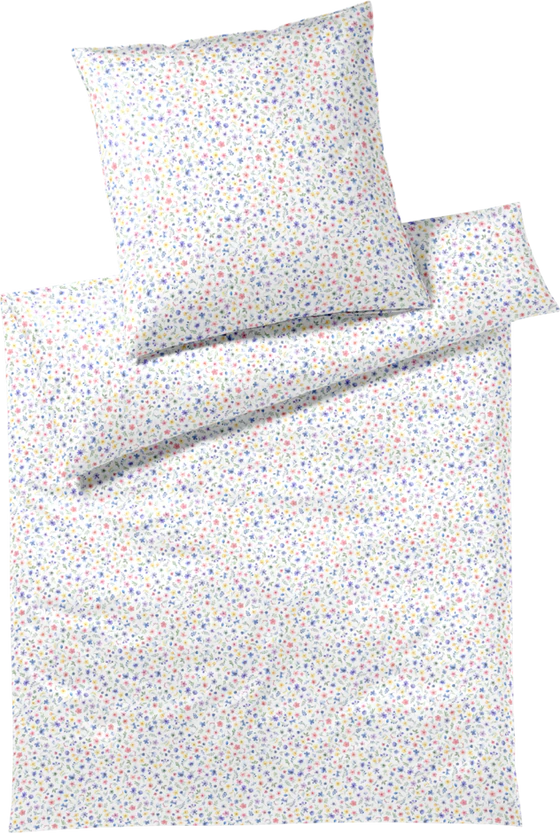 Bettwäsche-Garnitur Mako-Satin 24578 Weiß – Elegante Baumwolle