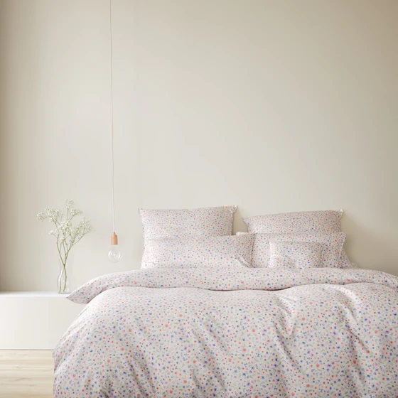 Bettwäsche-Garnitur Elegante Beauties 24578 Sand Mako-Satin