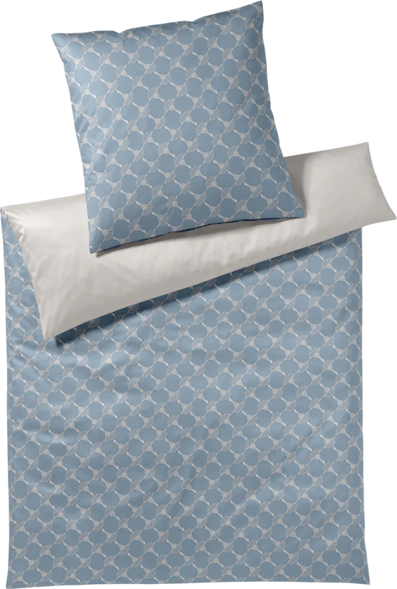 Joop! Bettwäsche-Garnitur Cornflower 4083 Blau Baumwolle