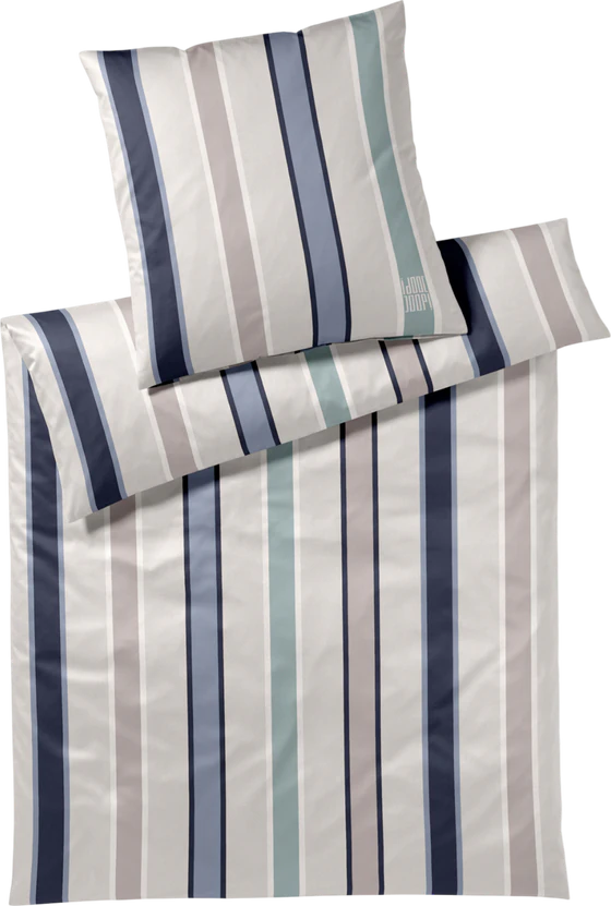 Joop! Bettwäsche-Garnitur Banks-4124-2 Ocean – Mako-Satin