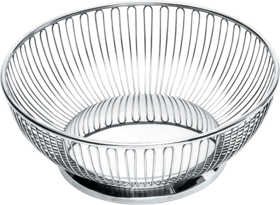 Runder Drahtkorb Alessi 826/15 – Edelstahl Hochglanz Design