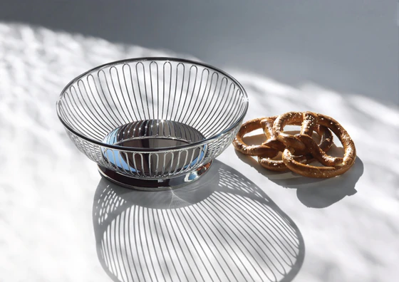Runder Drahtkorb Alessi 826/15 – Edelstahl Hochglanz Design