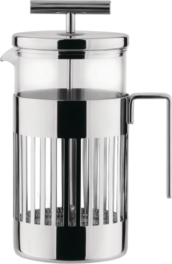 French Press Alessi 9094/3 Edelstahl Glas 3 Tassen