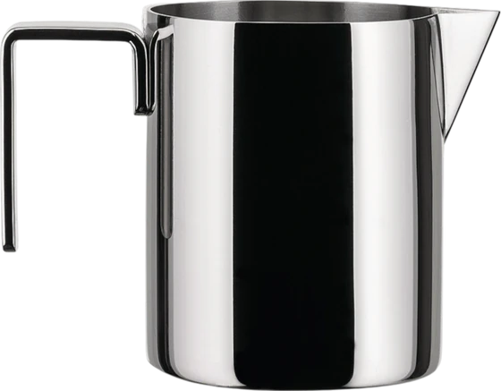 Rahmkännchen Edelstahl Alessi-90023 – Edles Design von Aldo Rossi