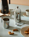 Rahmkännchen Edelstahl Alessi-90023 – Edles Design von Aldo Rossi