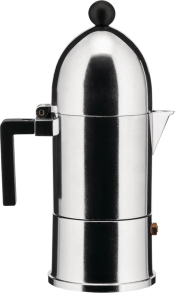 Espressokocher Alessi La cupola A9095 3 B Design Aluminium