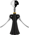 Design-Korkenzieher Alessi Anna G. AAM01 B Schwarz – Ikonisch & Robust