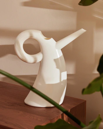 Design-Gießkanne Alessi Diva-AEA03 W Weiß – Ergonomisch & Modern