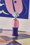 Korkenzieher Alessi AM23 PAZ – Ikonisches Design in Rosa-Blau