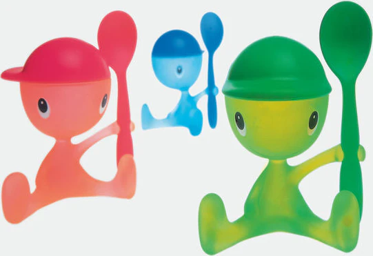 Eierbecher Alessi Cico-ASG23 AZ Hellblau – Kindgerechtes Design