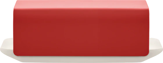 Butterdose Alessi Mattina-BG04 Porzellan Edelstahl
