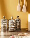 Vorratsdose Alessi Kalistò 2-CB02 Edelstahl glänzend