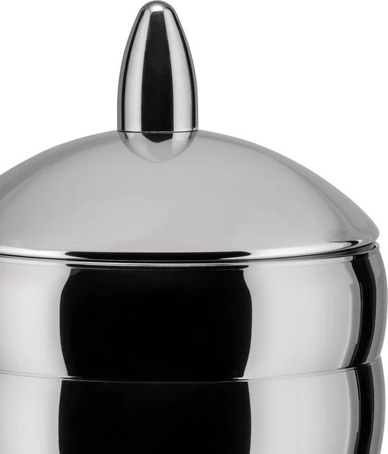Vorratsdose Alessi Kalistò 2-CB02 Edelstahl glänzend