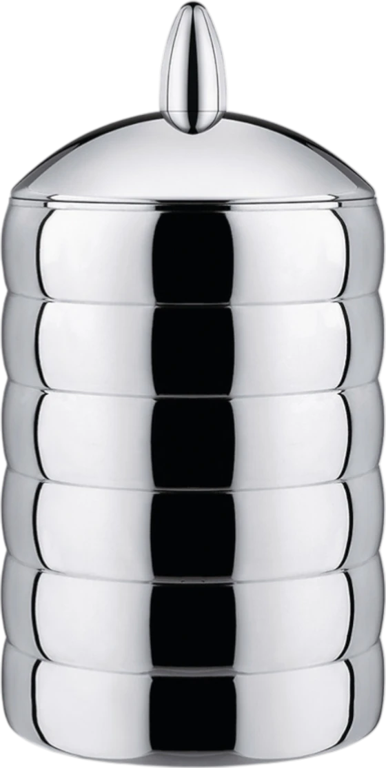 Vorratsdose Alessi Kalistò 2-CB02 Edelstahl glänzend
