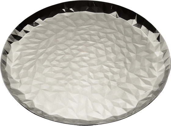 Rundes Tablett Alessi Joy n. 3 CR03/40 Edelstahl 40cm