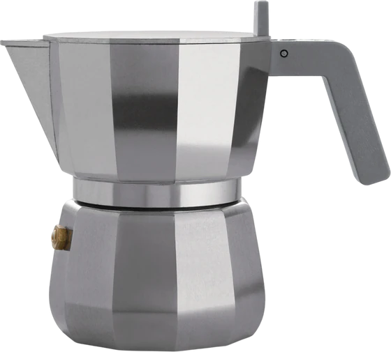 Espressokocher Alessi Moka DC06/1 Aluminium 1 Tasse