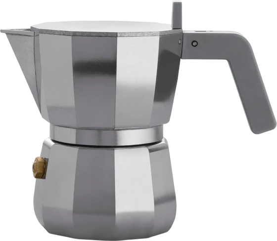 Espressokocher Alessi Moka DC06/1 Aluminium 1 Tasse