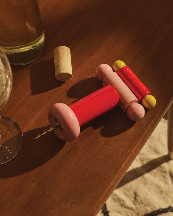 Korkenzieher Alessi ES17 Buchenholz – Ikonisches Design