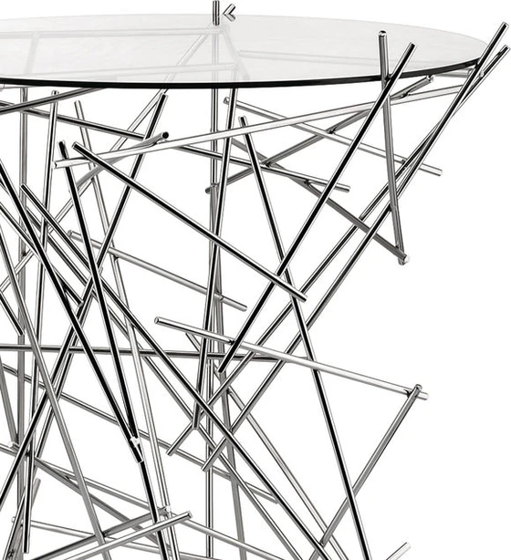 Beistelltisch Alessi Blow up-FC09 – Skulpturales Design Unikat