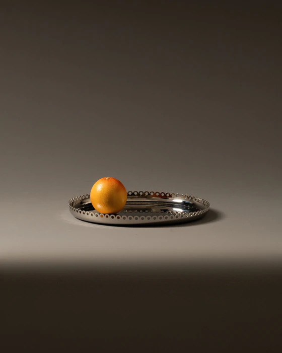 Tablett Edelstahl Alessi Edges-ITM09 – Poliertes Designwunder