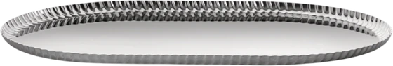 Serviertablett Alessi Pleats-JK01/46 Edelstahl 46 cm