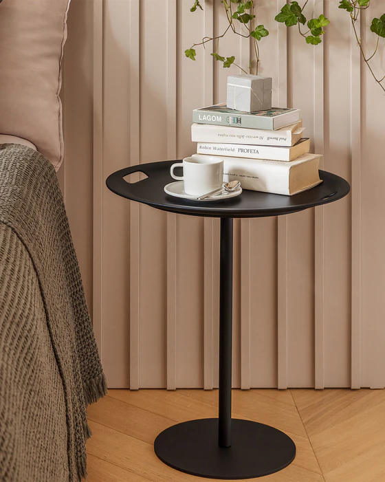Beistelltisch Alessi Op-la-JM12 BB Schwarz – Minimalistisches Design