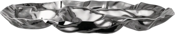 Antipastiplatte Edelstahl Alessi Pepa-LC14 – Glänzende Eleganz
