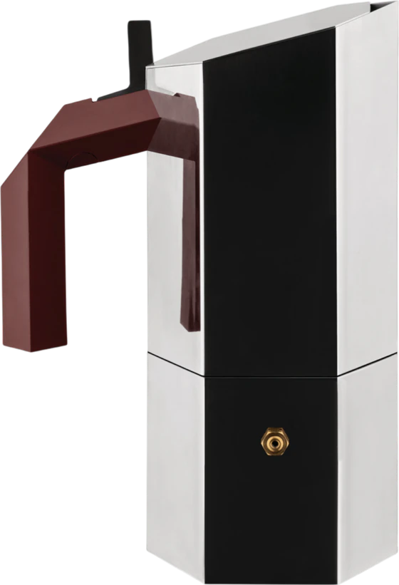 Espressokocher Alessi Menhir-MA01 Edelstahl Induktion