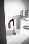 Espressokocher Alessi Menhir-MA01 Edelstahl Induktion